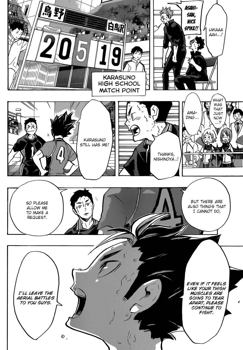 Haikyu!! Chapter 187 page 8