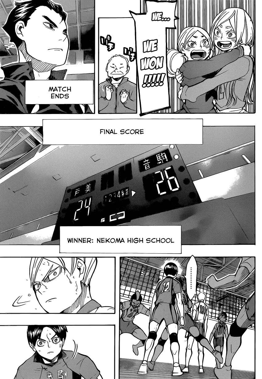 Haikyu!! Chapter 205 page 14