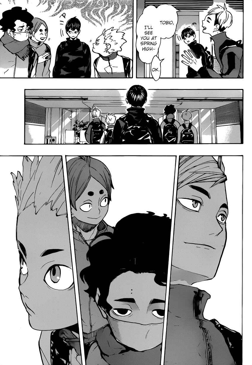 Haikyu!! Chapter 219 page 12