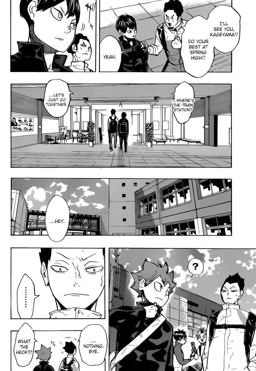 Haikyu!! Chapter 219 page 13
