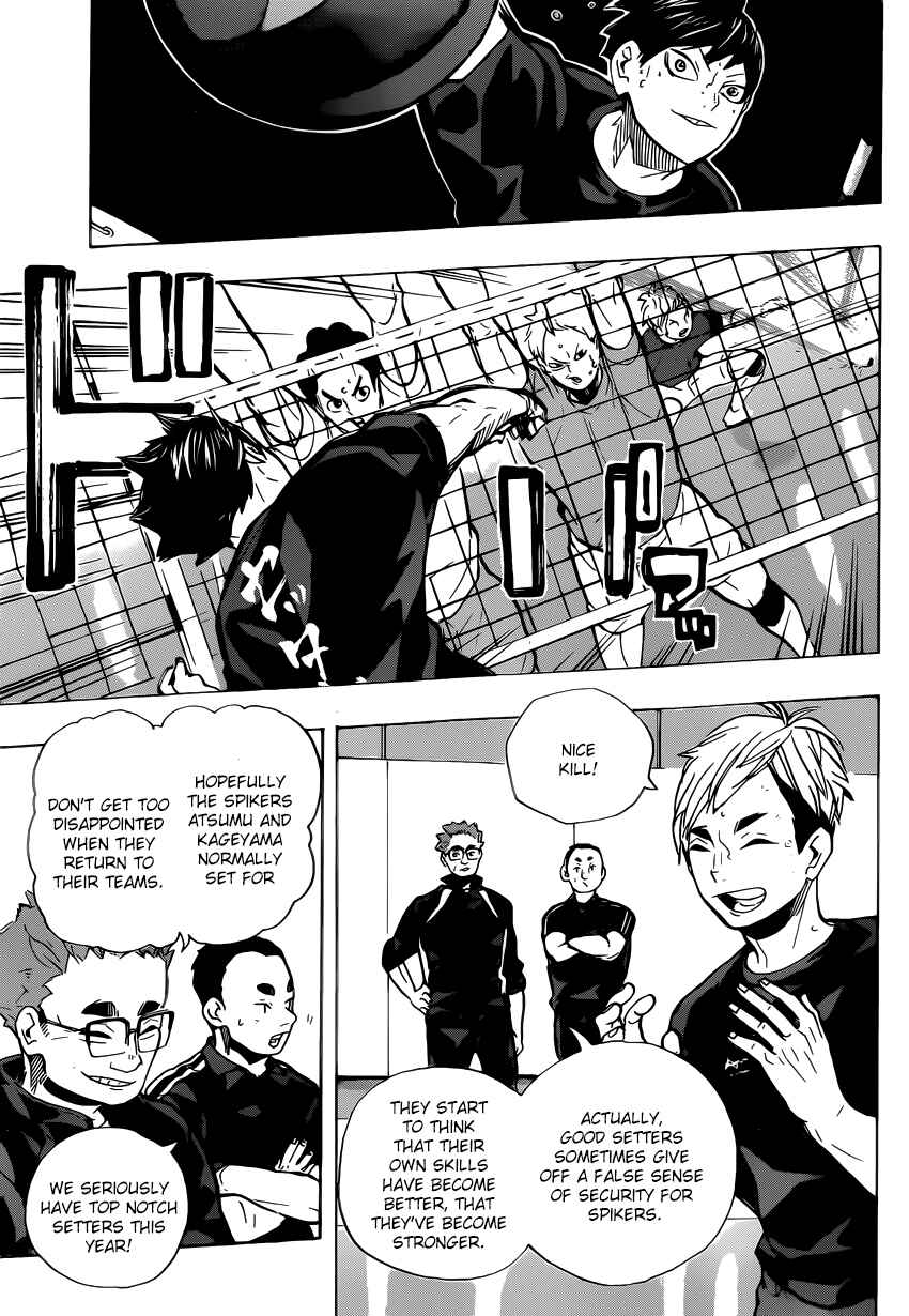 Haikyu!! Chapter 219 page 8