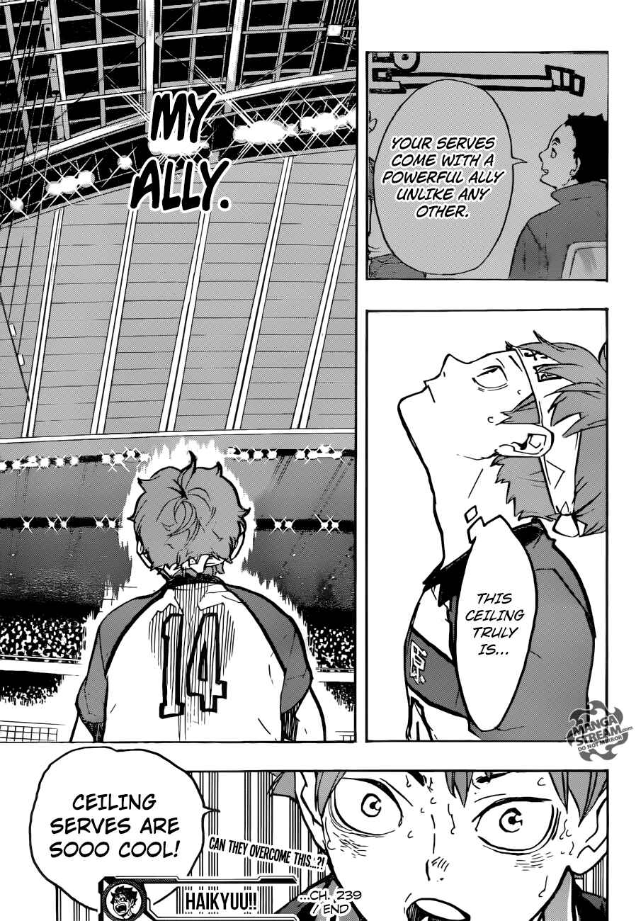 Haikyu!! Chapter 239 page 18