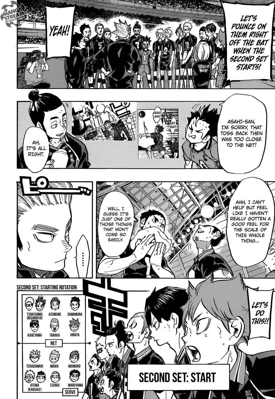 Haikyu!! Chapter 239 page 8
