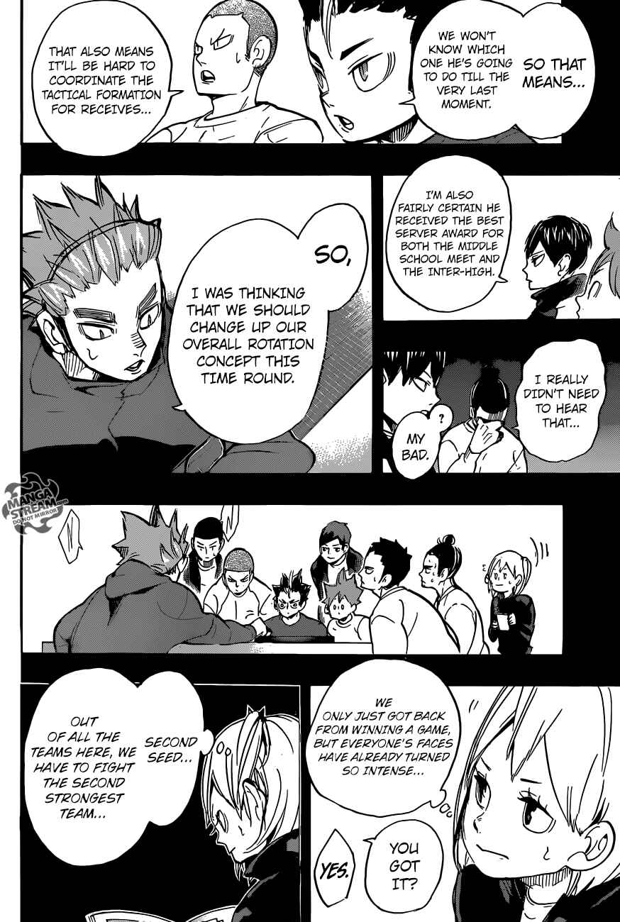 Haikyu!! Chapter 247 page 10
