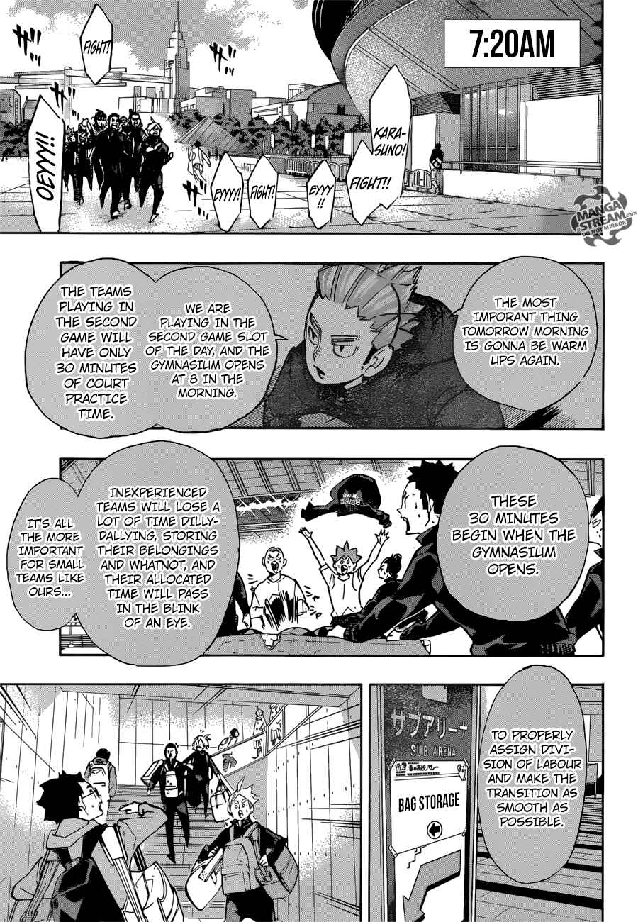 Haikyu!! Chapter 247 page 13