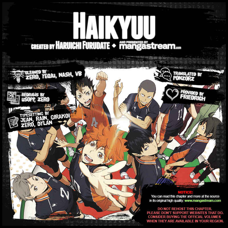 Haikyu!! Chapter 269 page 1
