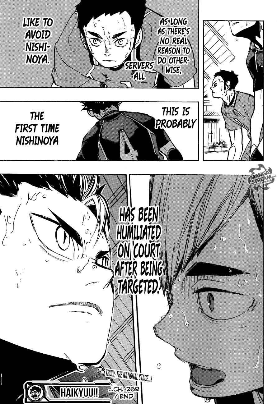 Haikyu!! Chapter 269 page 19