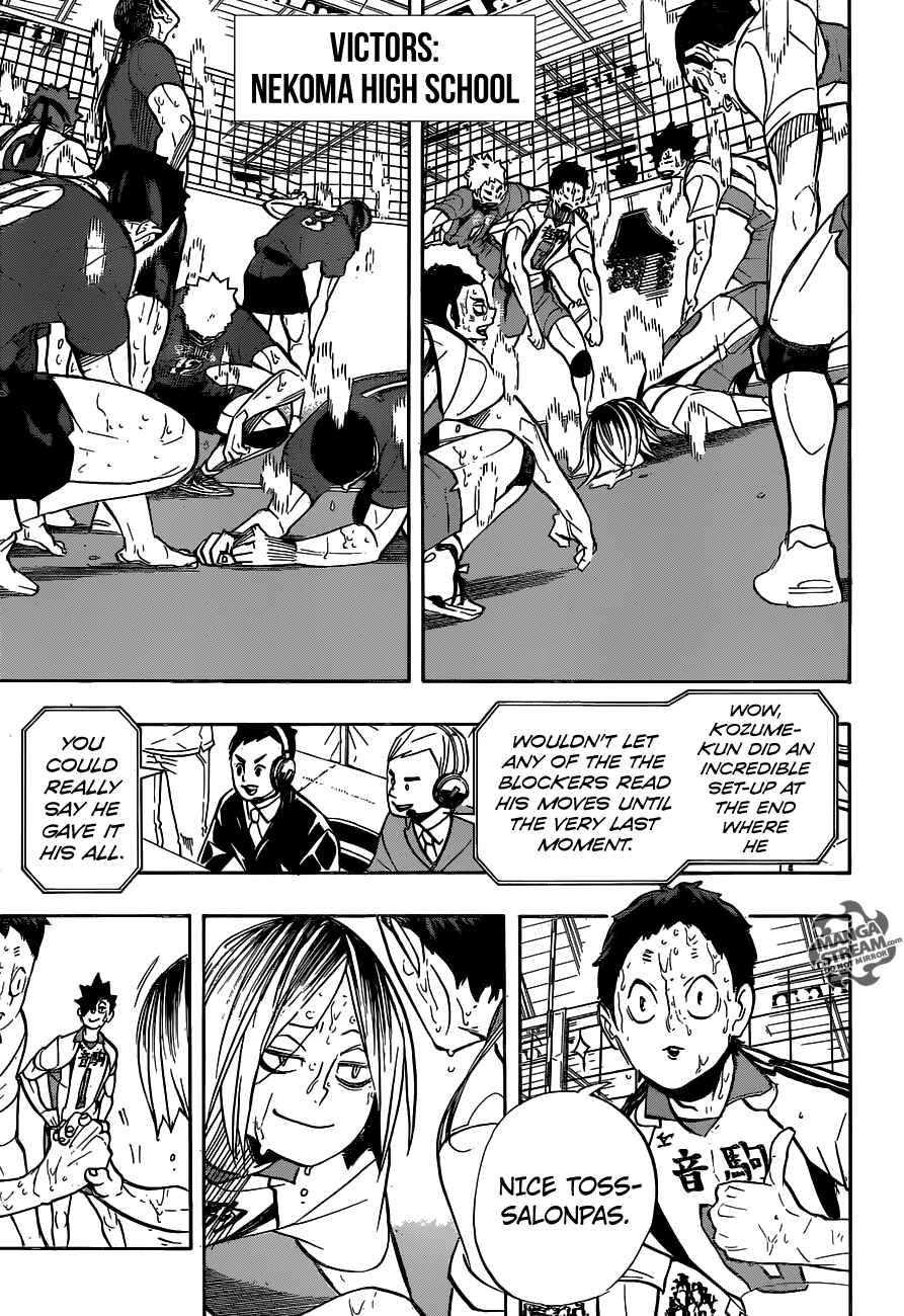 Haikyu!! Chapter 269 page 3