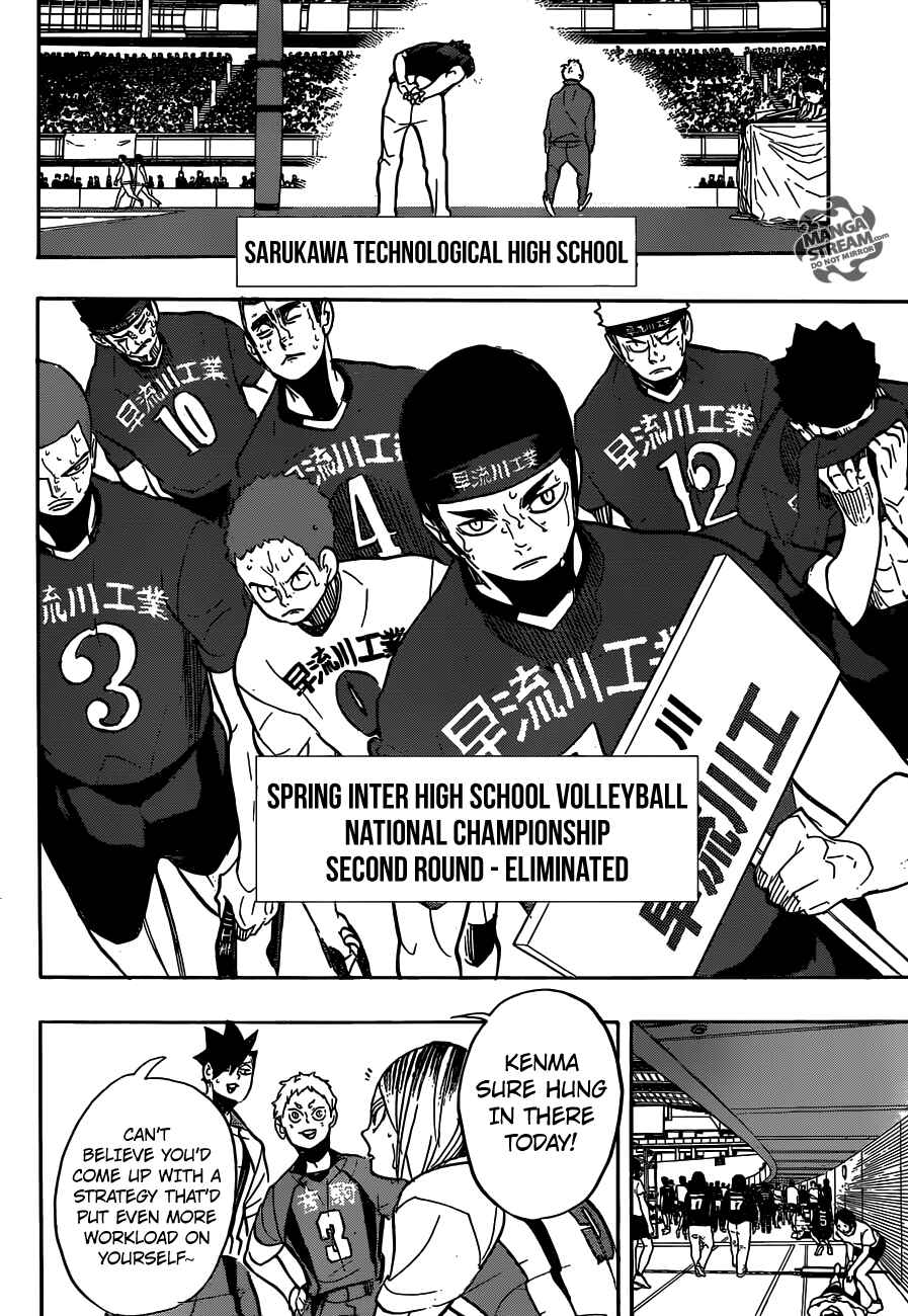 Haikyu!! Chapter 269 page 6