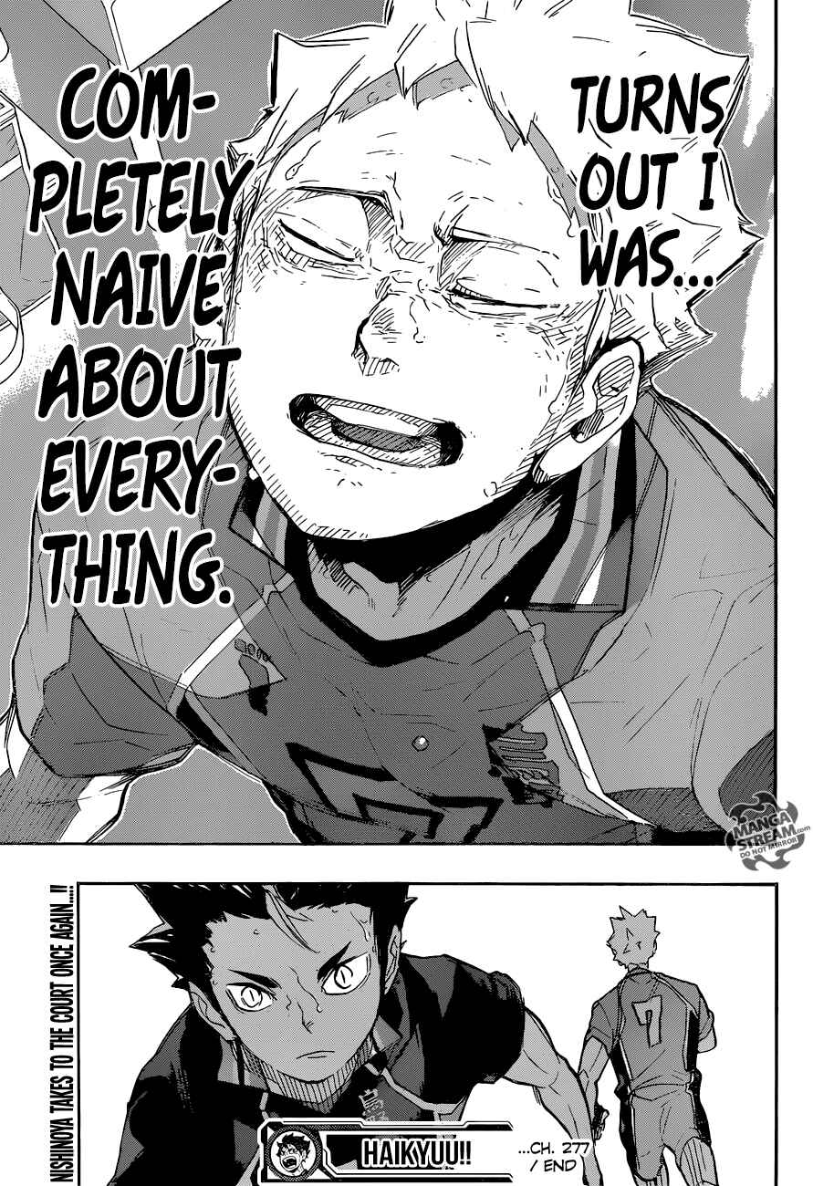 Haikyu!! Chapter 277 page 20