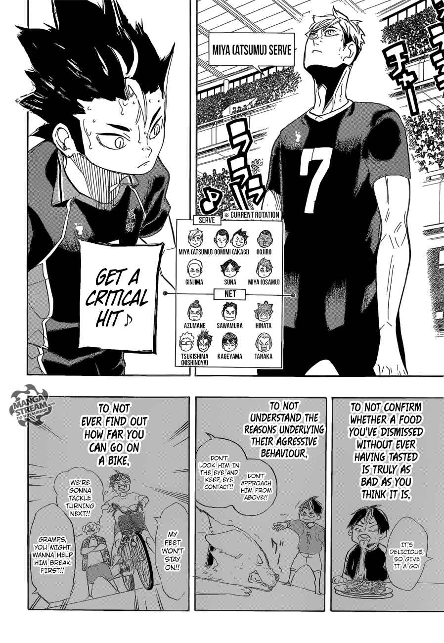 Haikyu!! Chapter 278 page 9