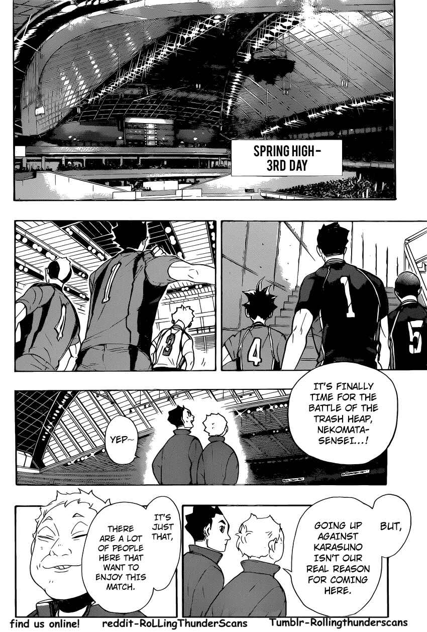 Haikyu!! Chapter 293 page 9