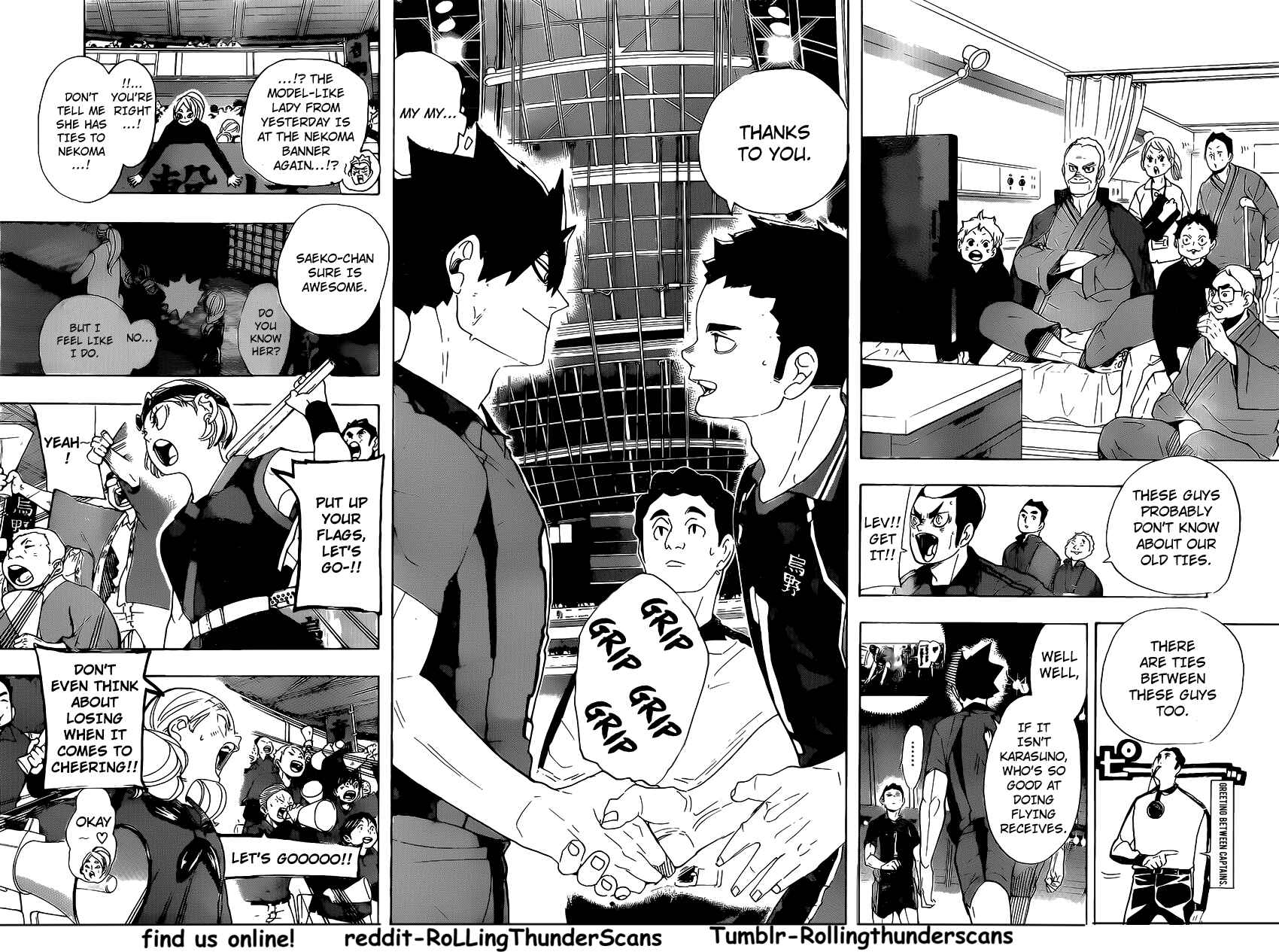 Haikyu!! Chapter 293 page 11