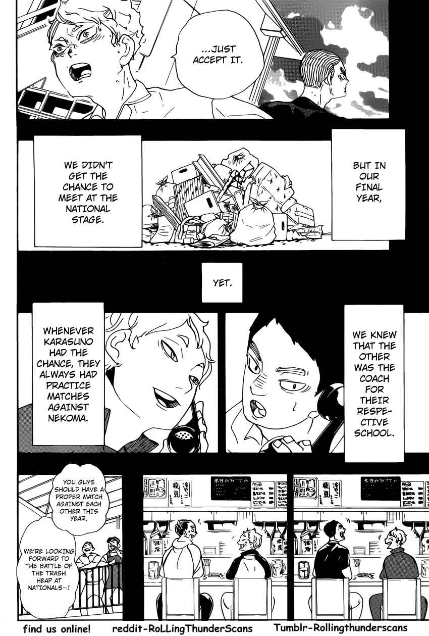 Haikyu!! Chapter 293 page 7