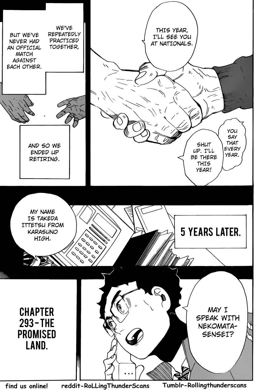 Haikyu!! Chapter 293 page 8