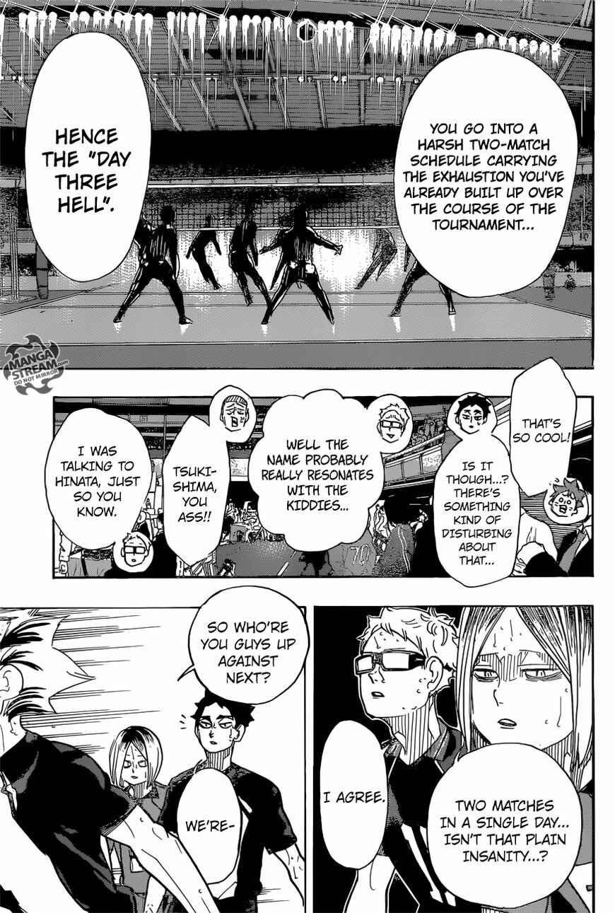 Haikyu!! Chapter 326 page 9