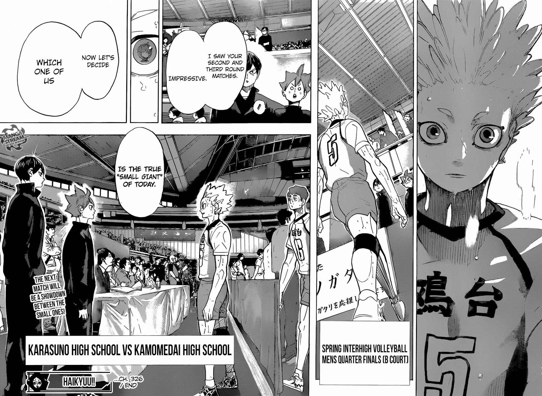 Haikyu!! Chapter 326 page 18