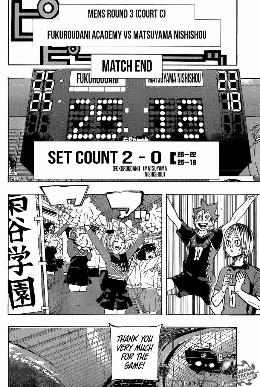 Haikyu!! Chapter 326 page 4