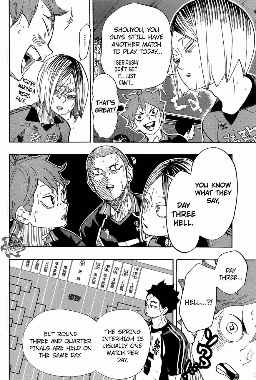 Haikyu!! Chapter 326 page 8