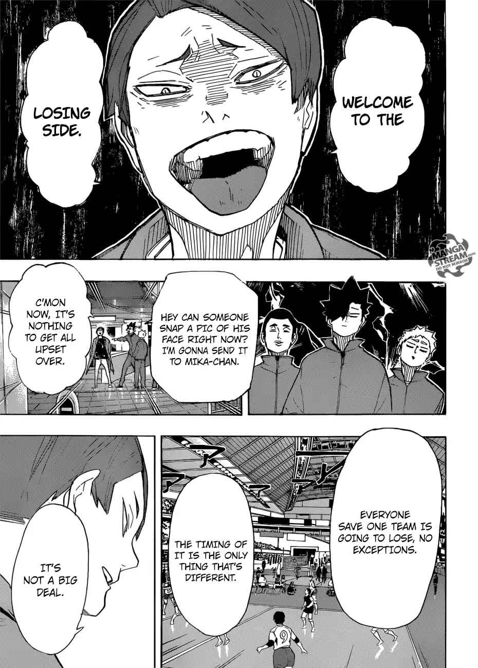 Haikyu!! Chapter 327 page 11