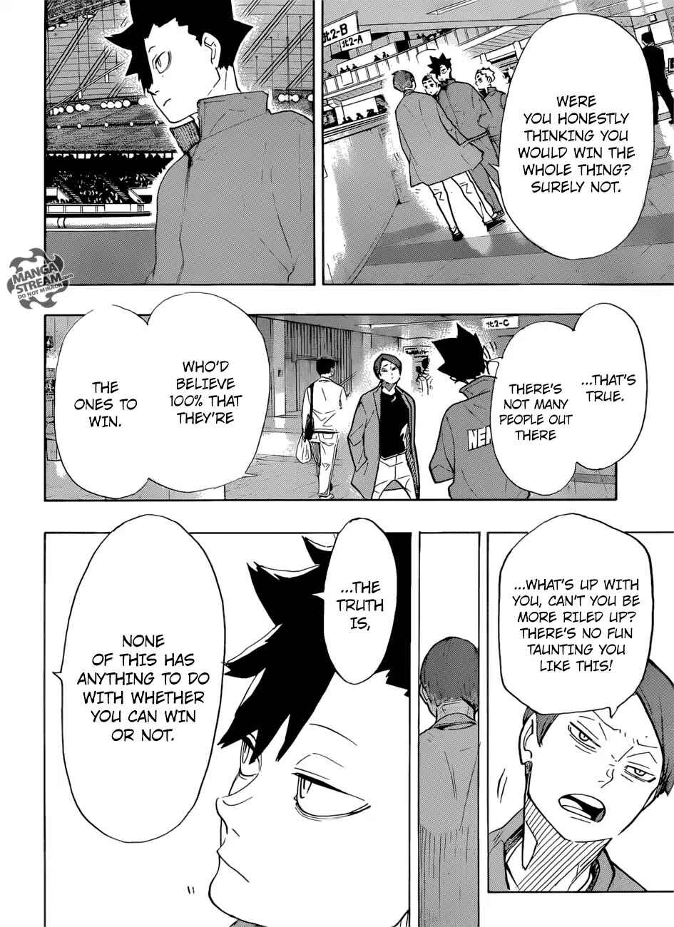 Haikyu!! Chapter 327 page 12