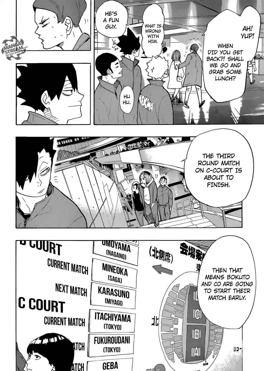 Haikyu!! Chapter 327 page 14