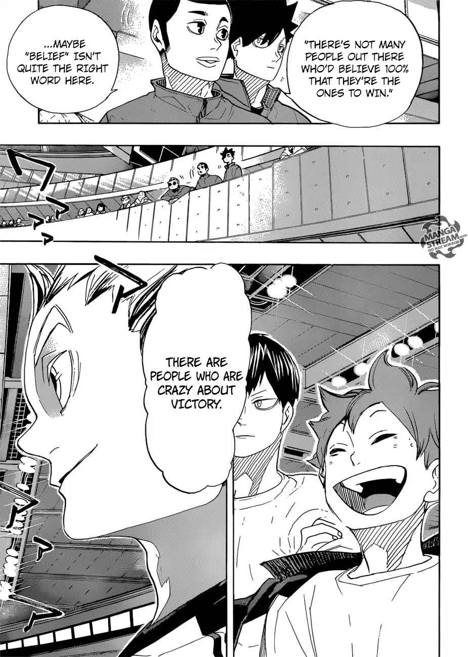 Haikyu!! Chapter 327 page 15