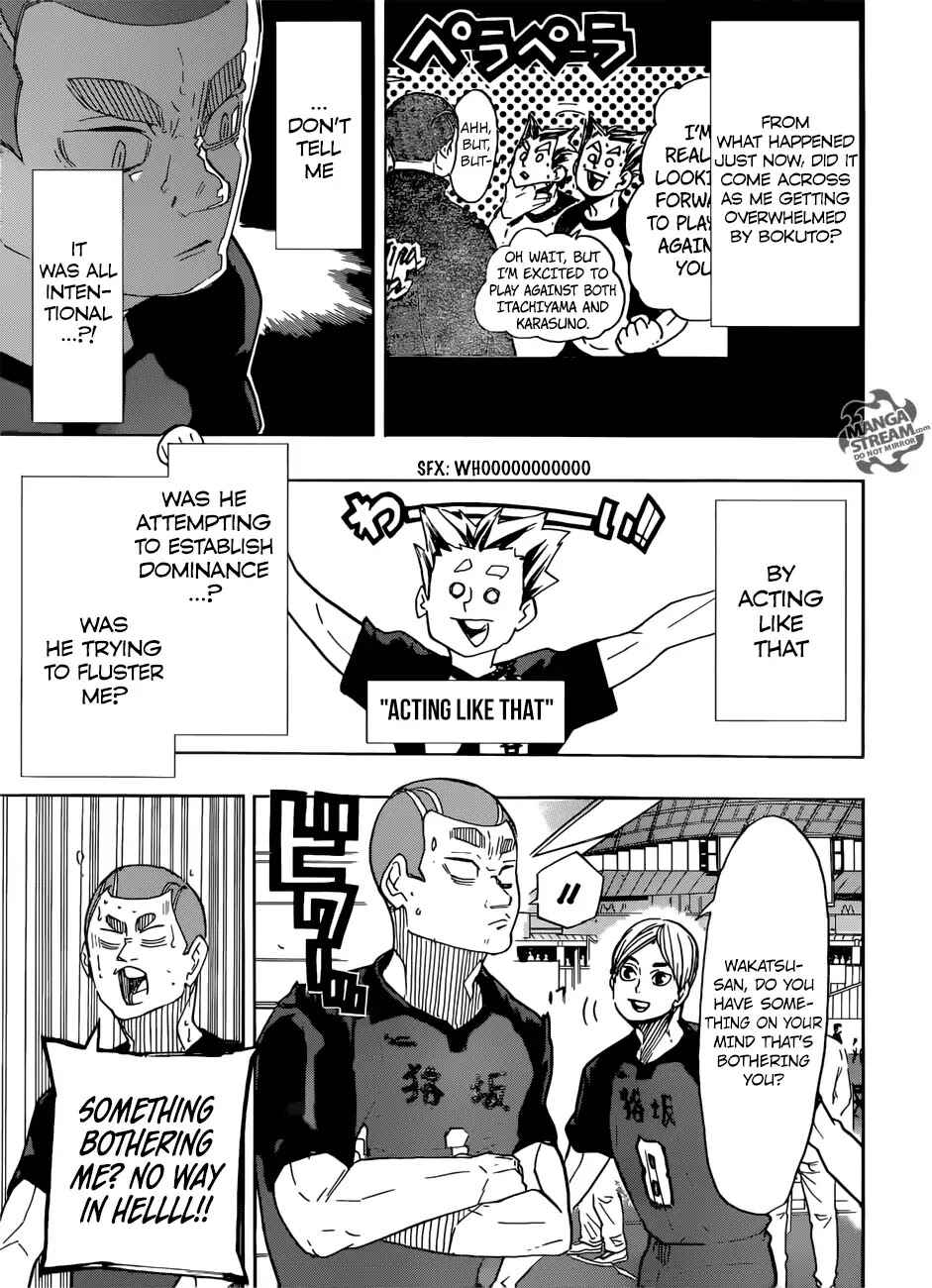Haikyu!! Chapter 327 page 17
