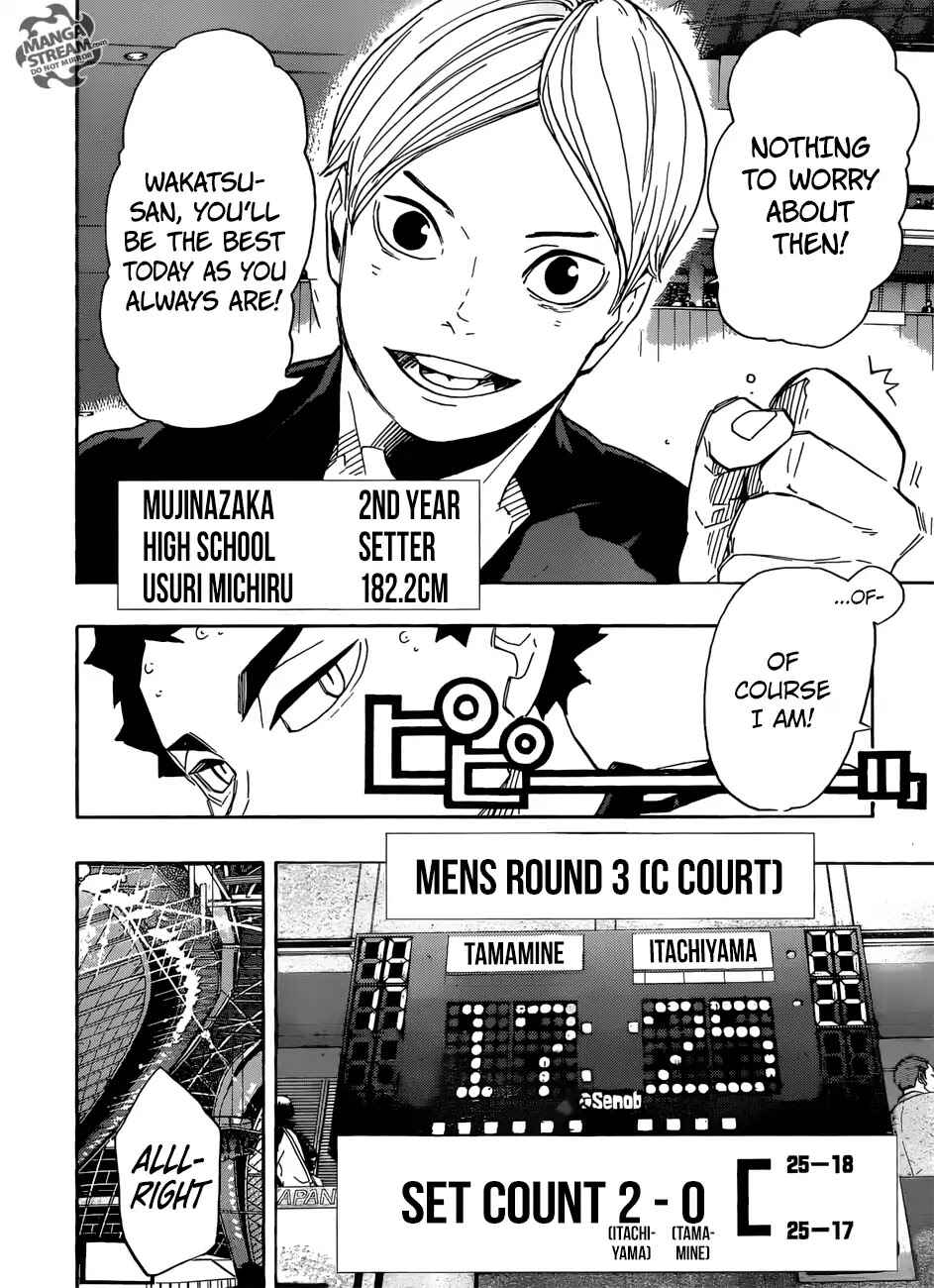 Haikyu!! Chapter 327 page 18