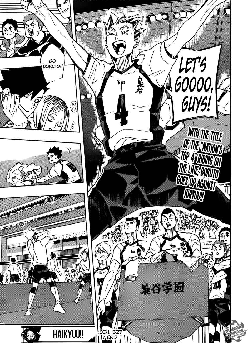 Haikyu!! Chapter 327 page 19