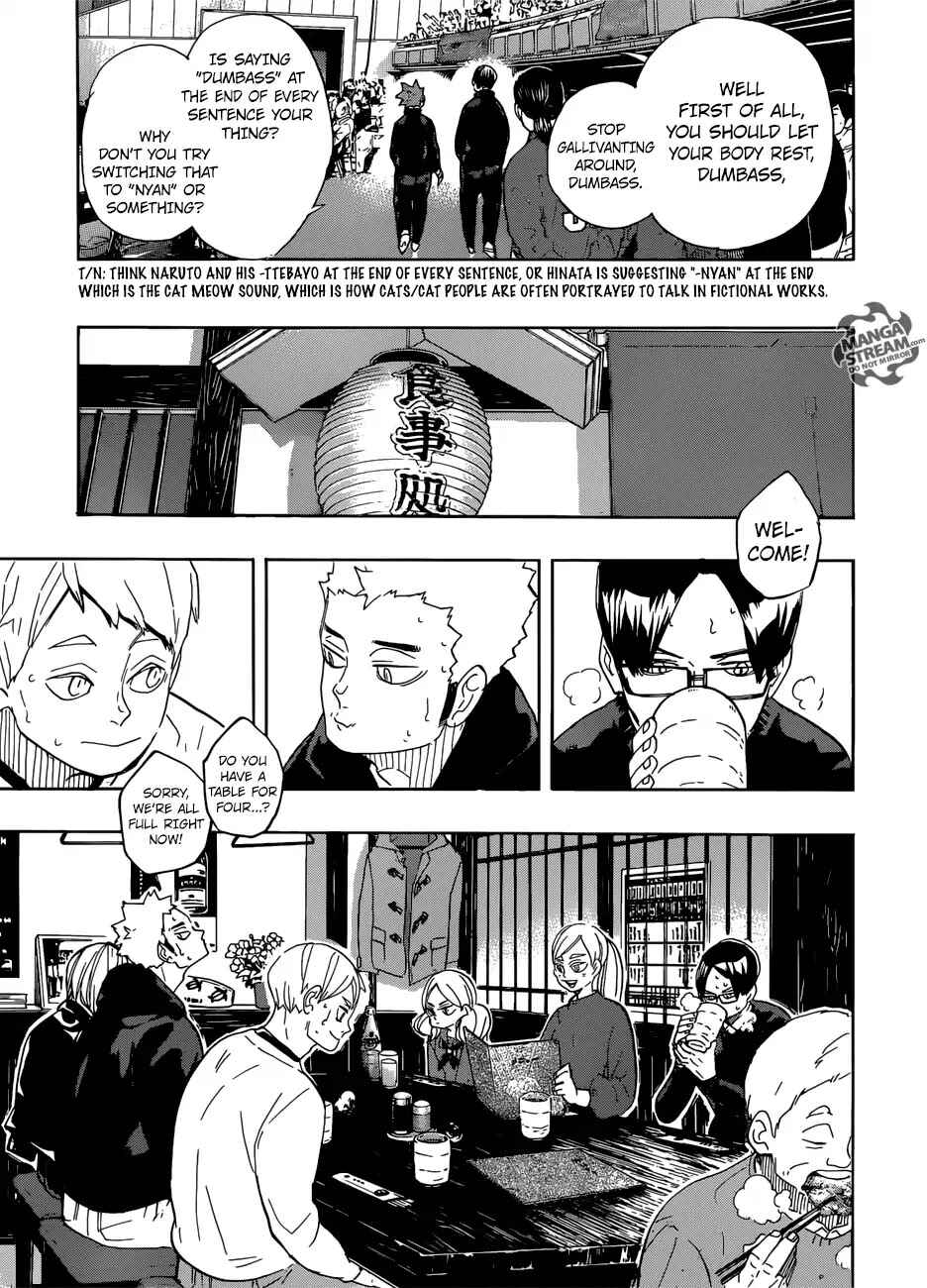 Haikyu!! Chapter 327 page 7