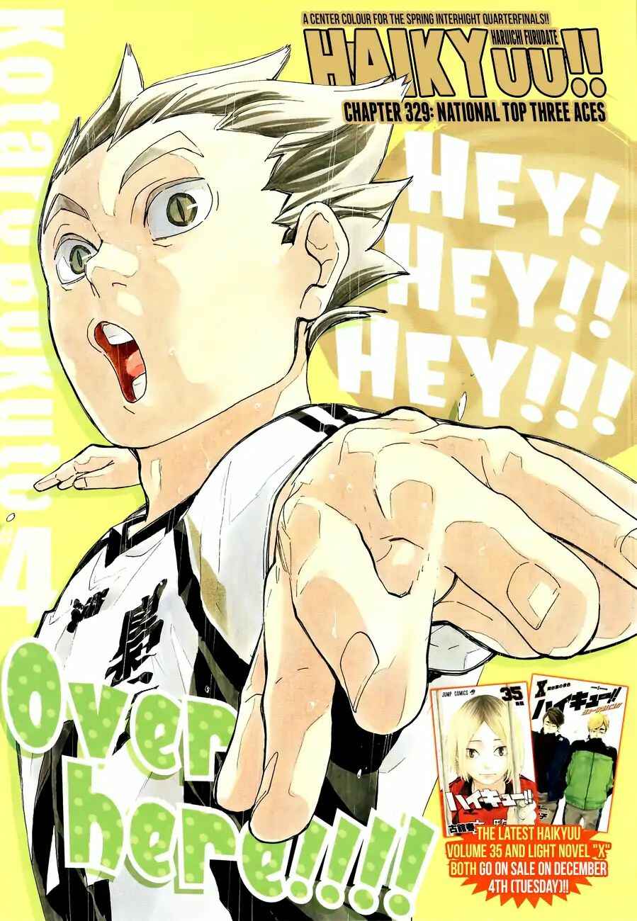 Haikyu!! Chapter 329 page 0