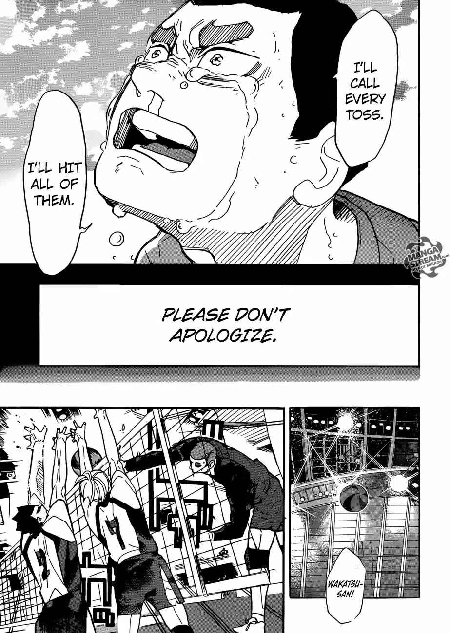 Haikyu!! Chapter 329 page 13
