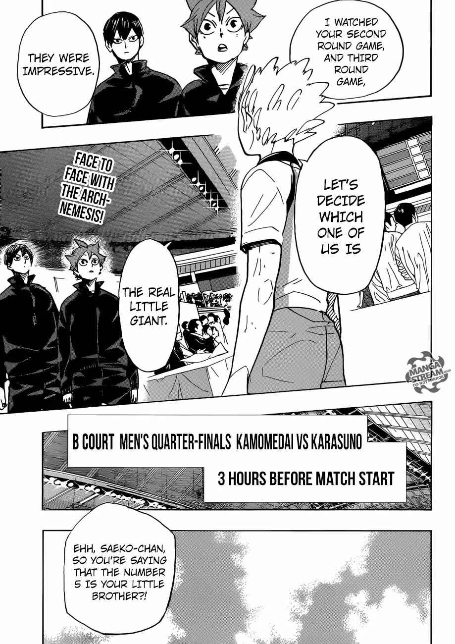 Haikyu!! Chapter 338 page 3