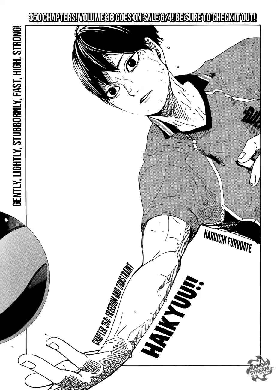 Haikyu!! Chapter 350 page 0