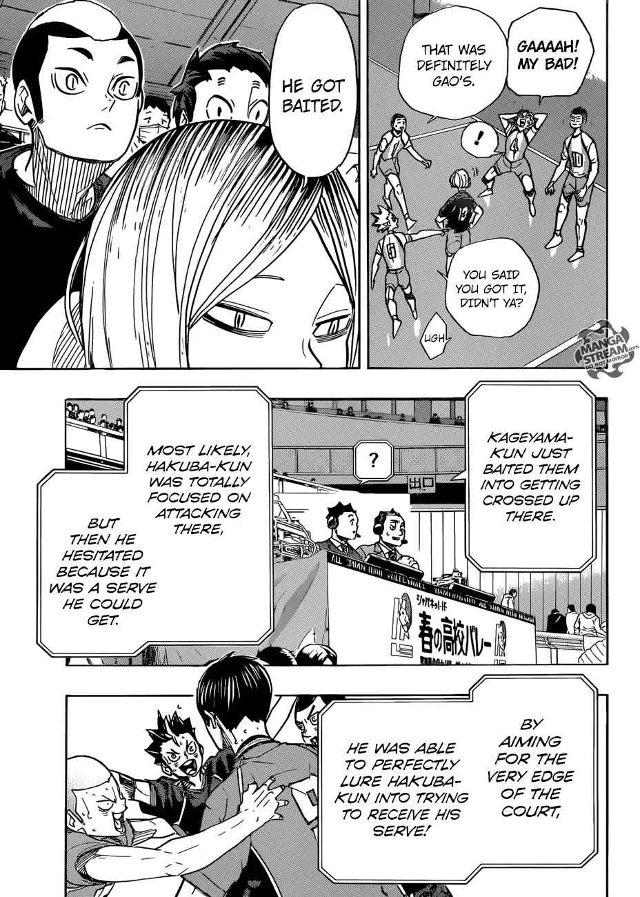 Haikyu!! Chapter 350 page 9