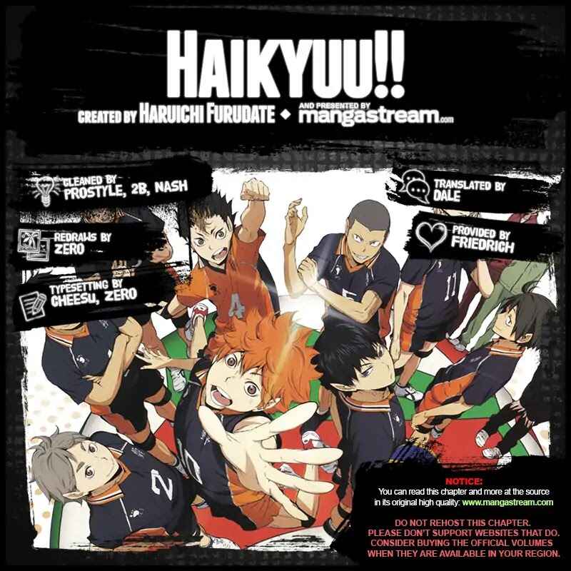 Haikyu!! Chapter 350 page 1