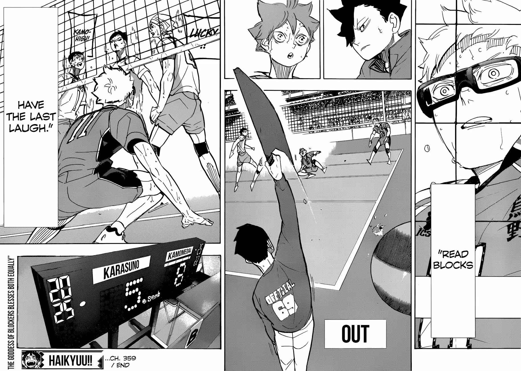 Haikyu!! Chapter 359 page 17