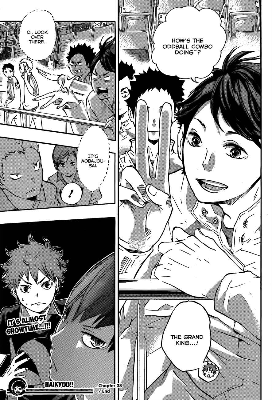 Haikyu!! Chapter 38 page 17