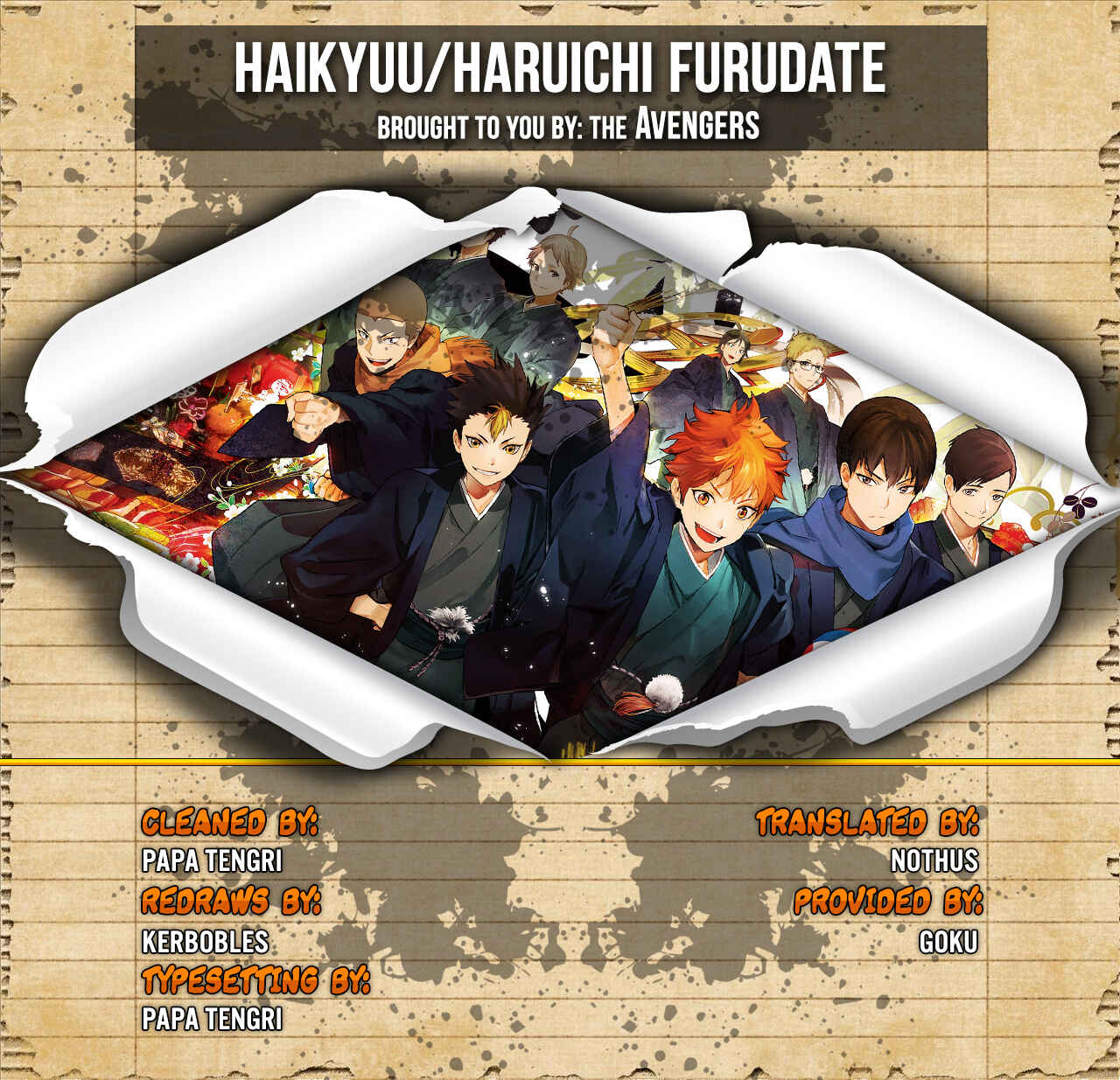 Haikyu!! Chapter 383 page 1