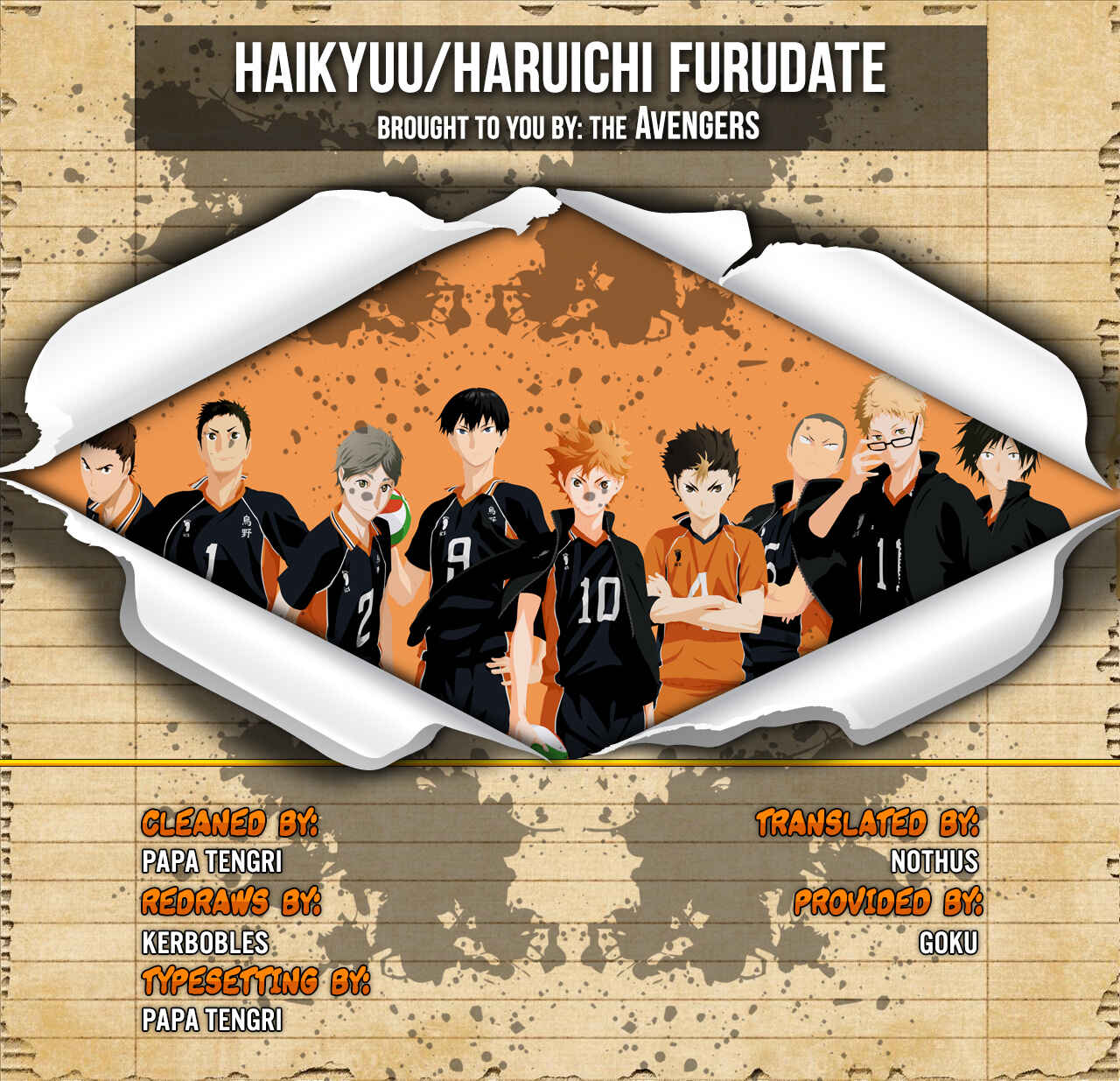 Haikyu!! Chapter 388 page 1