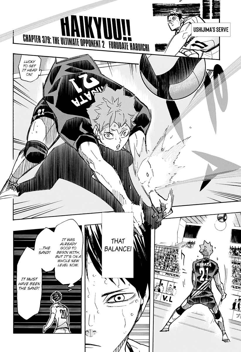 Haikyu!! Chapter 388 page 2
