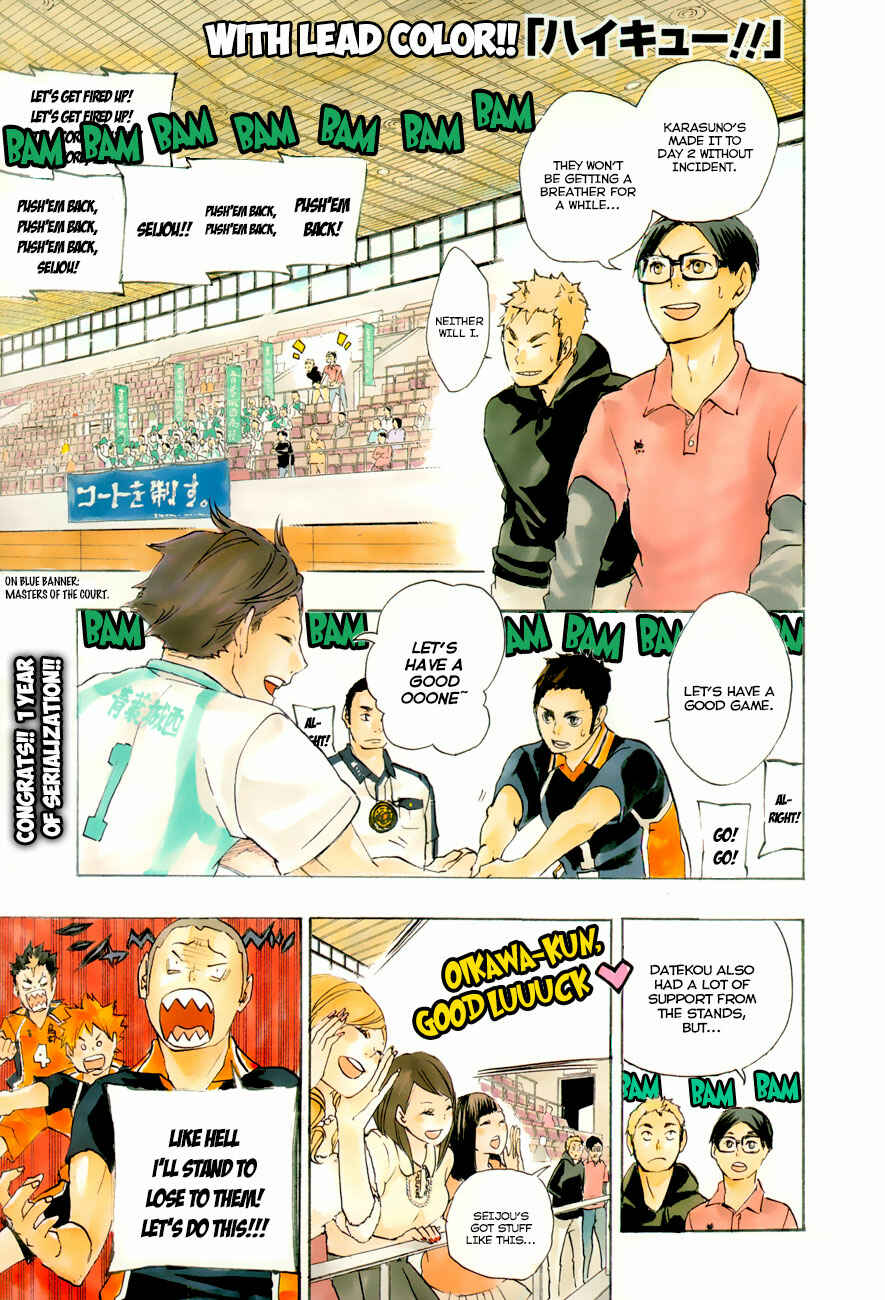 Haikyu!! Chapter 49 page 1