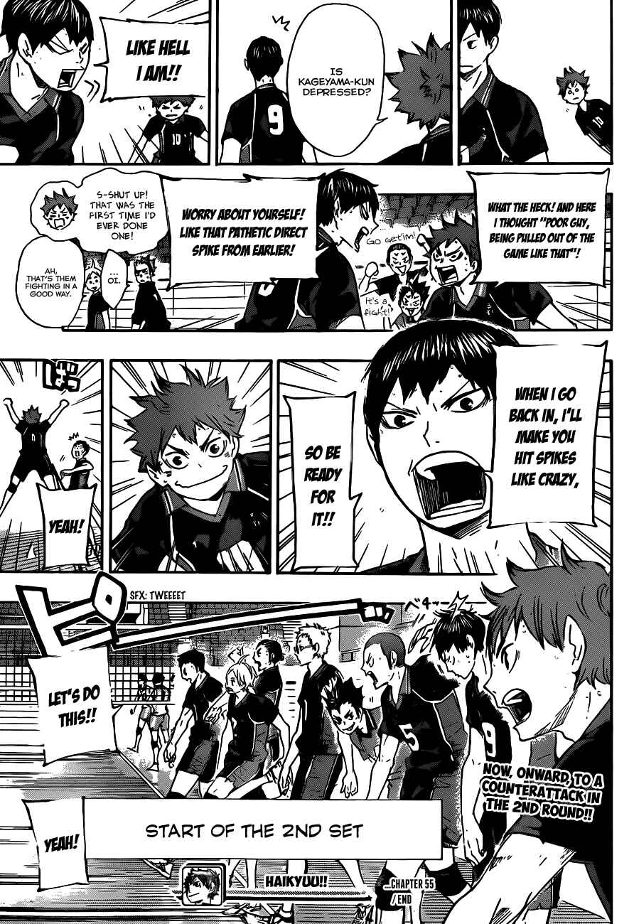 Haikyu!! Chapter 55 page 17