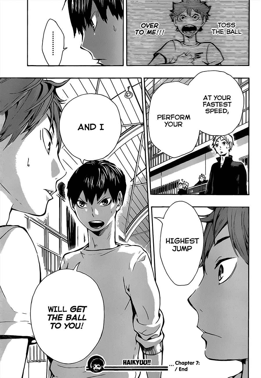Haikyu!! Chapter 7 page 18