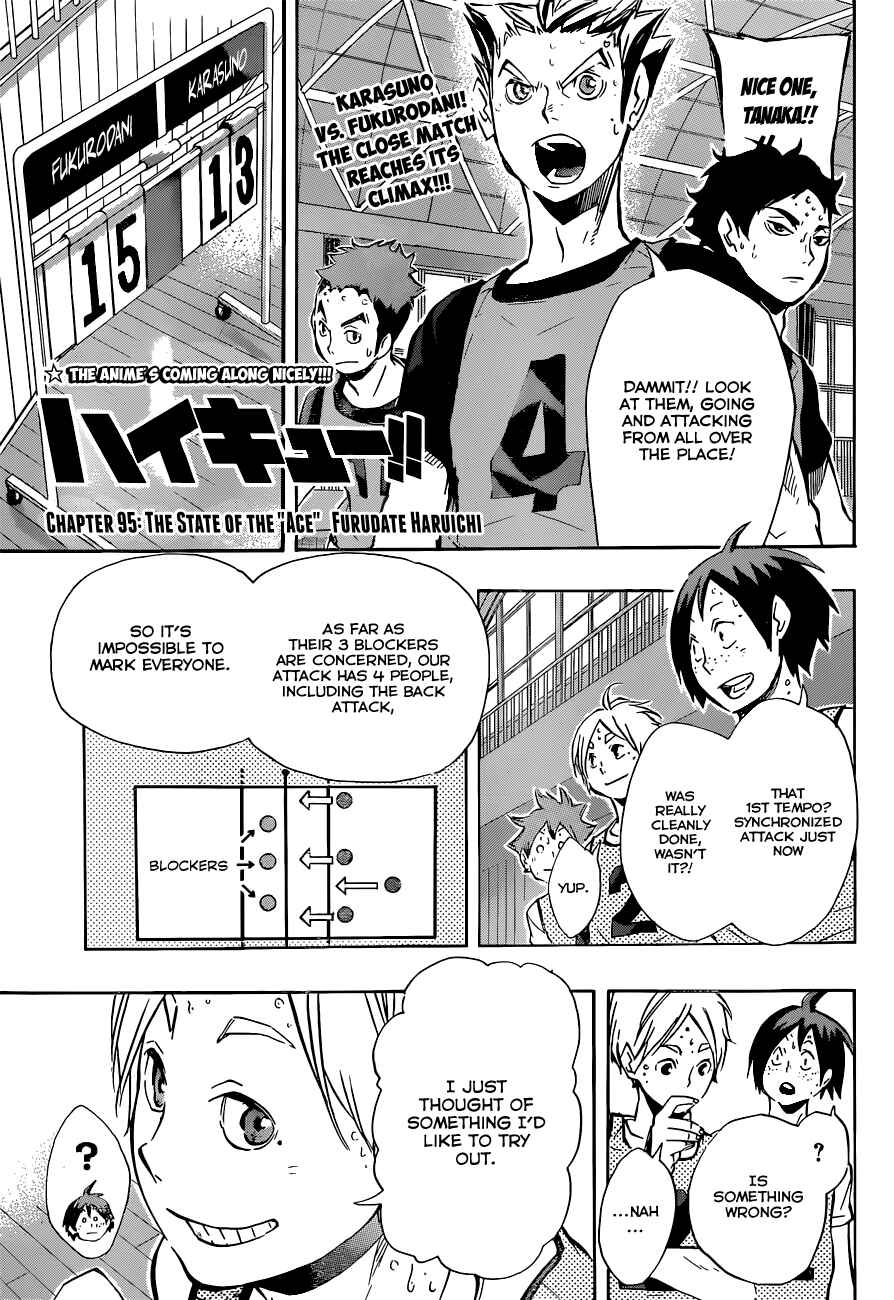 Haikyu!! Chapter 95 page 1