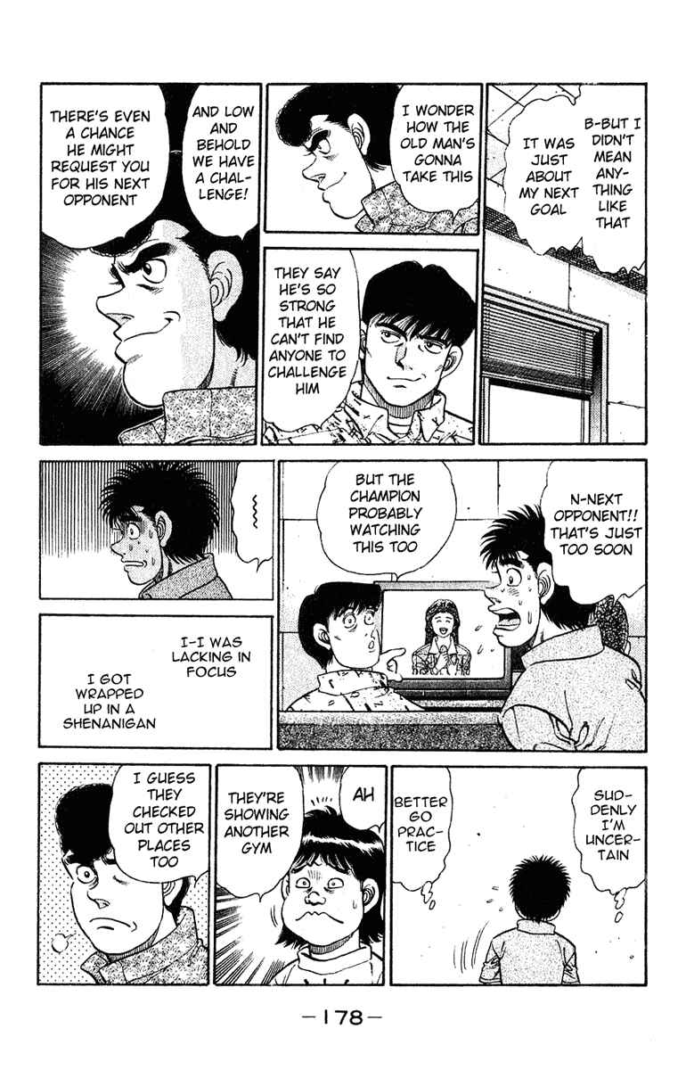 Hajime no Ippo Chapter 132 page 14