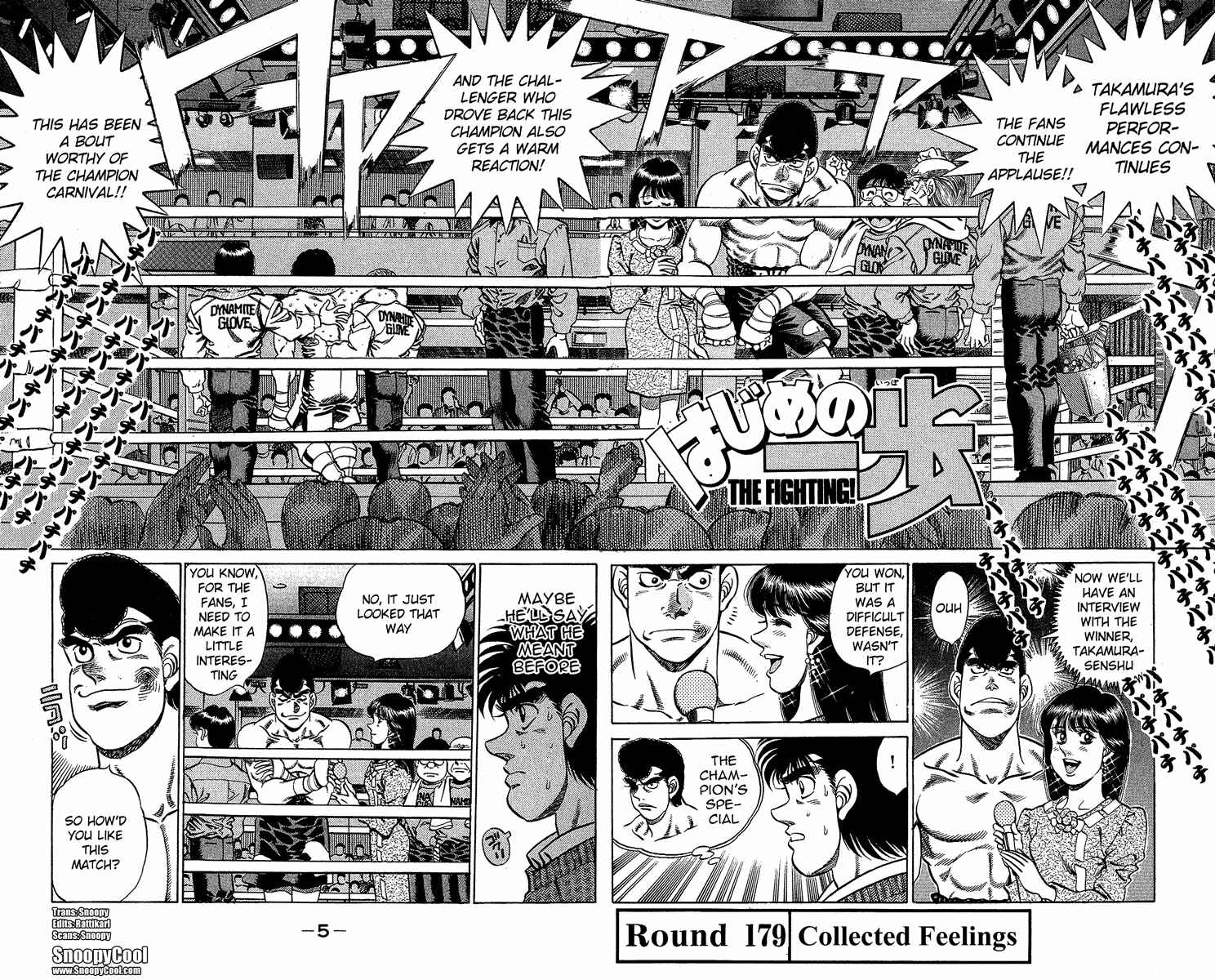 Hajime no Ippo Chapter 179 page 3