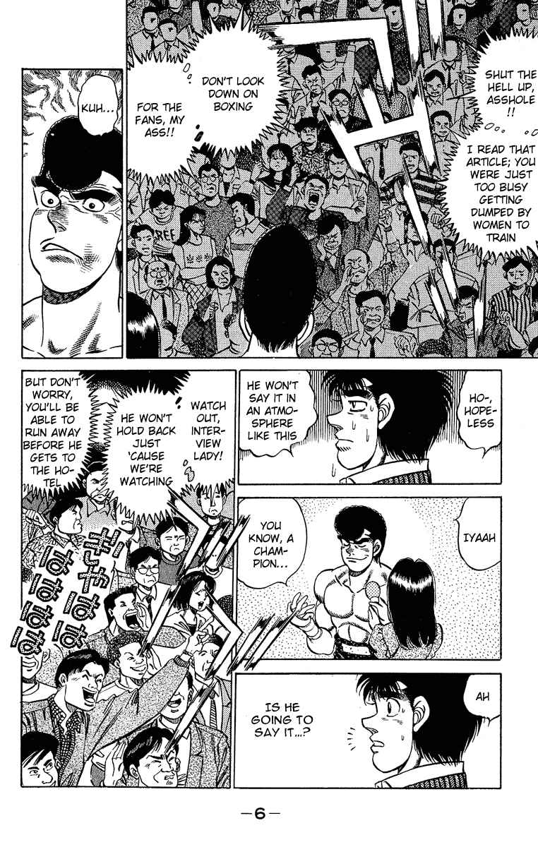 Hajime no Ippo Chapter 179 page 4
