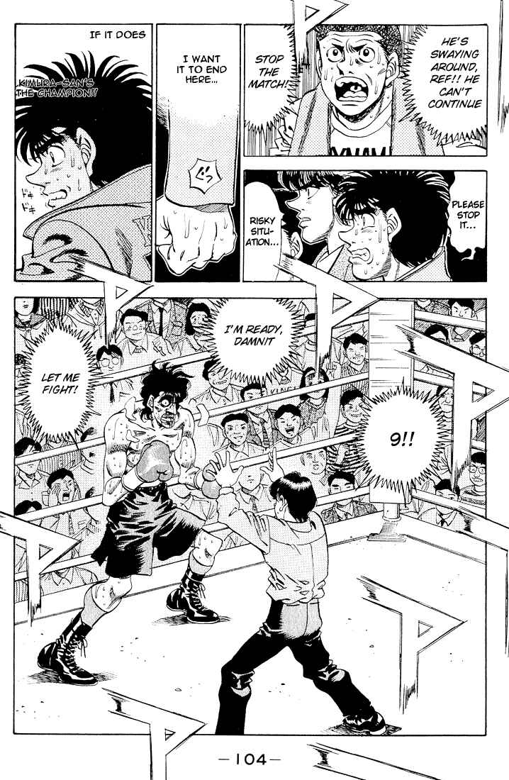 Hajime no Ippo Chapter 283 page 8